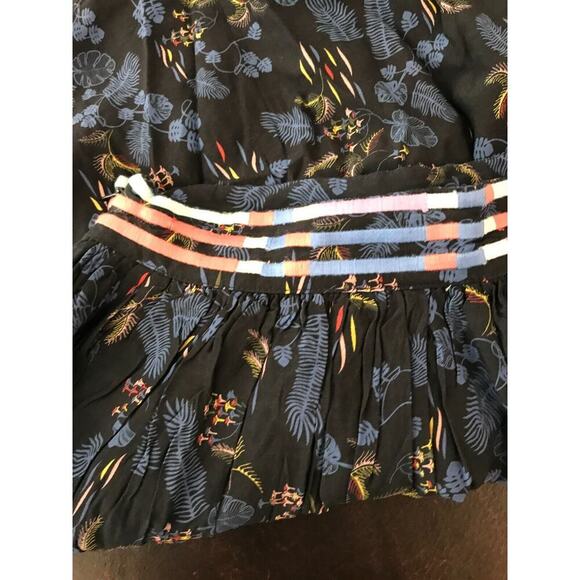 Anthropologie Let Me Be Tiered Boho Floral Print Mini Skirt—Size Medium - Picture 6 of 13